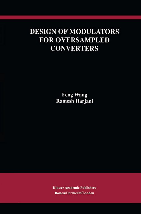 Produktbild: Design of Modulators for Oversampled Converters
