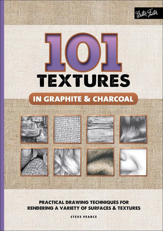 Produktbild: 101 Textures in Graphite & Charcoal