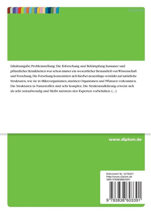 Produktbild: Grundger&uuml;sterkennung von Diterpenen aus 13C-NMR Daten mit Methoden der K&uuml;nstlichen Intelligenz