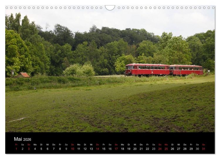 Produktbild: Der Nebenbahnretter (Wandkalender 2026 DIN A3 quer), CALVENDO Monatskalender