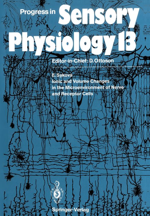 Produktbild: Ionic and Volume Changes in the Microenvironment of Nerve and Receptor Cells