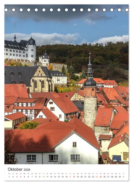 Produktbild: Stolberg im S&uuml;dharz (Tischkalender 2026 DIN A5 hoch), CALVENDO Monatskalender