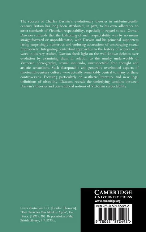 Produktbild: Darwin, Literature and Victorian Respectability