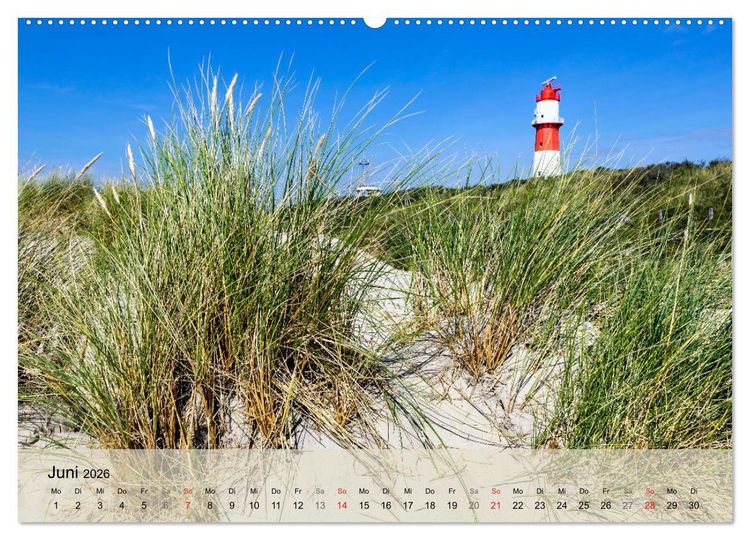 Produktbild: Nordsee - Traum (Wandkalender 2026 DIN A2 quer), CALVENDO Monatskalender