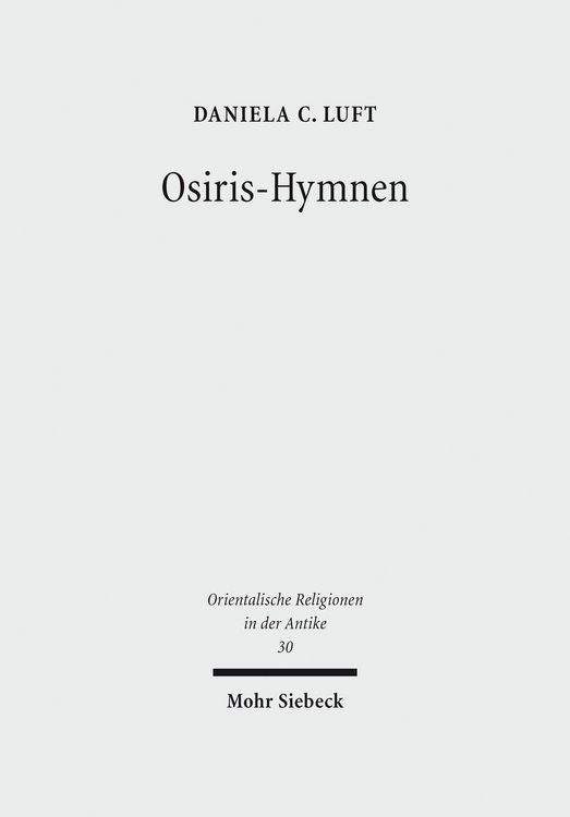 Produktbild: Osiris-Hymnen