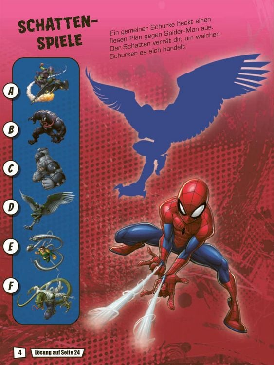 Produktbild: Spider-Man: Spinnenstarker Stickerspa&szlig;