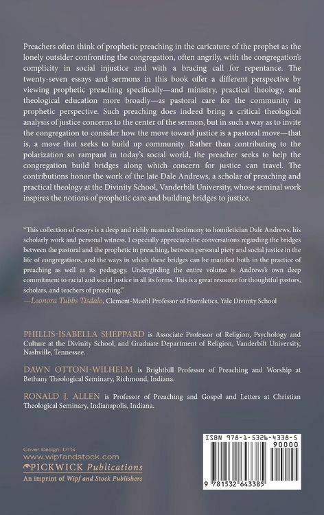 Produktbild: Preaching Prophetic Care