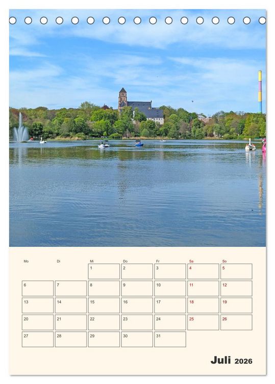 Produktbild: Chemnitz Kulturhauptstadt Terminplaner (Tischkalender 2026 DIN A5 hoch), CALVENDO Monatskalender