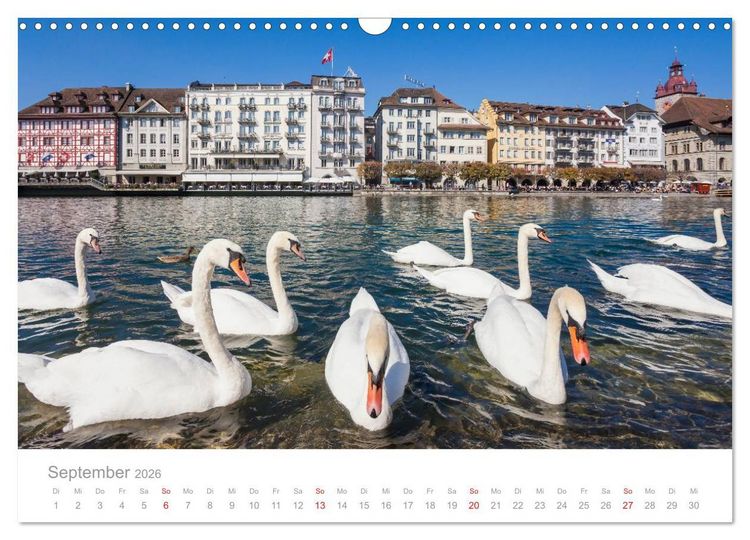 Produktbild: Reise durch die SCHWEIZ (Wandkalender 2026 DIN A3 quer), CALVENDO Monatskalender