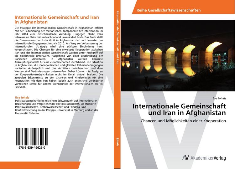 Produktbild: Internationale Gemeinschaft und Iran in Afghanistan