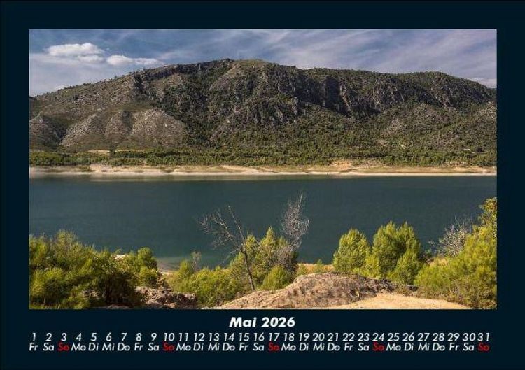 Produktbild: Landschaftskalender 2026 Fotokalender DIN A5