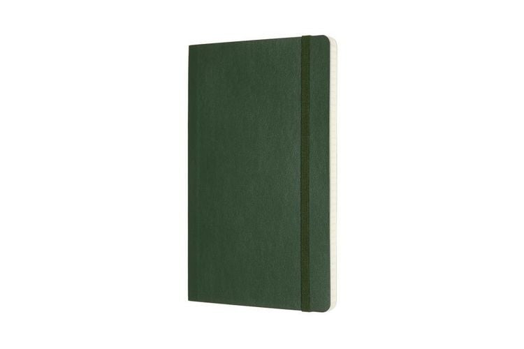 Produktbild: Moleskine Notizbuch Large/A5, Kariert, Myrtengr&uuml;n
