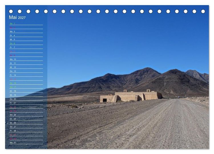 Produktbild: Fuerteventura in Ruhe (Tischkalender 2027 DIN A5 quer), CALVENDO Monatskalender