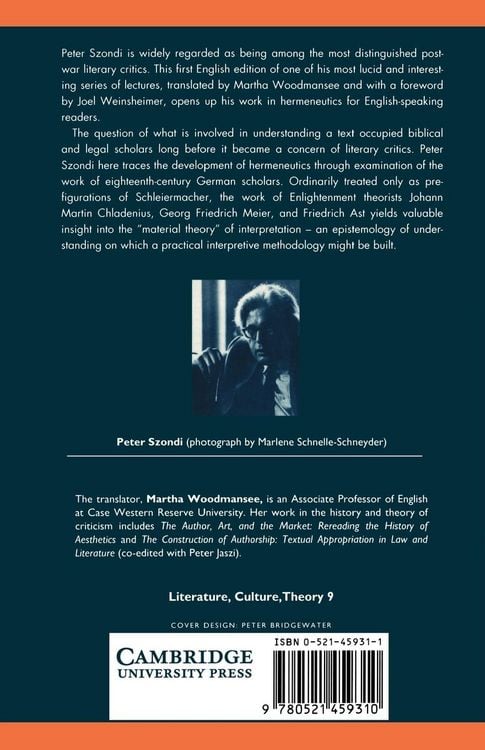 Produktbild: Introduction to Literary Hermeneutics