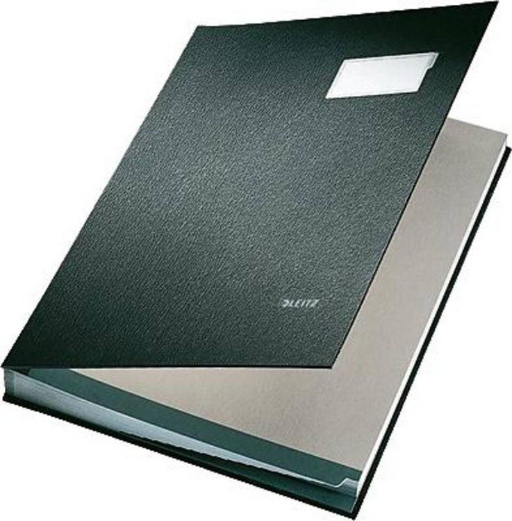 Produktbild: Unterschriftsmappe Leitz schwarz
