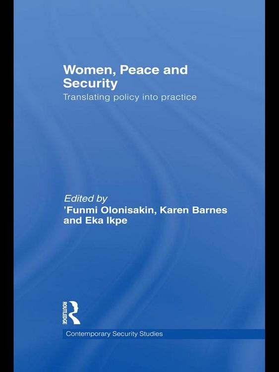 Produktbild: Women, Peace and Security