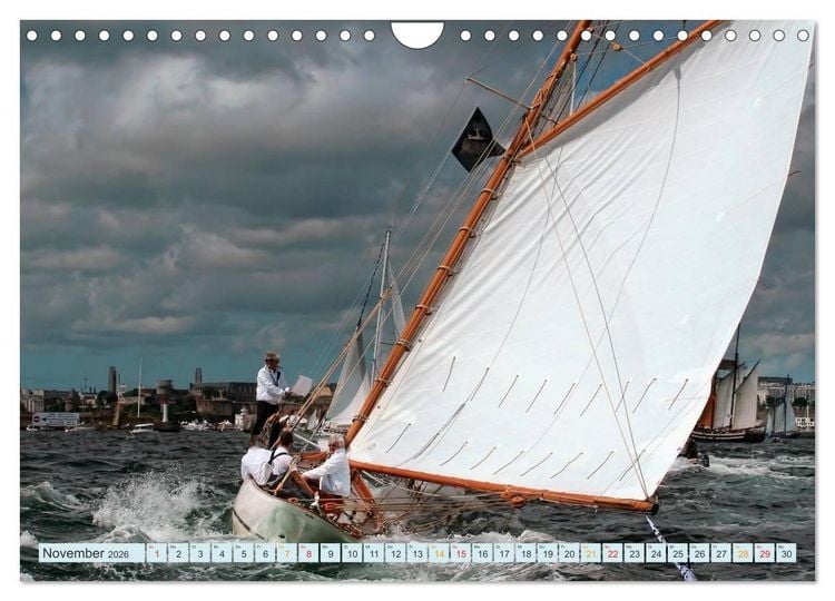 Produktbild: Segeln, Freiheit erleben (Wandkalender 2026 DIN A4 quer), CALVENDO Monatskalender