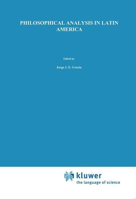 Produktbild: Philosophical Analysis in Latin America