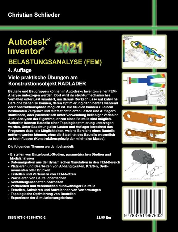 Produktbild: Autodesk Inventor 2021 - Belastungsanalyse (FEM)