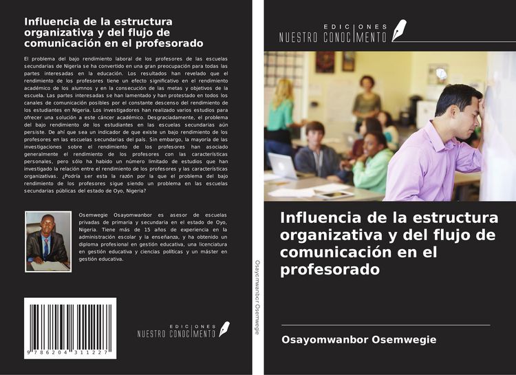 Produktbild: Influencia de la estructura organizativa y del flujo de comunicaci&oacute;n en el profesorado