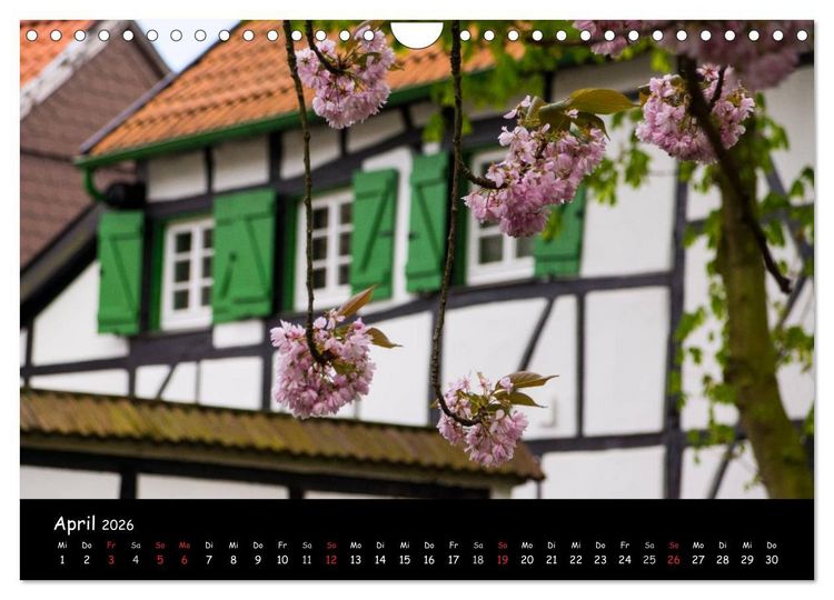 Produktbild: Altes Dorf Westerholt (Wandkalender 2026 DIN A4 quer), CALVENDO Monatskalender