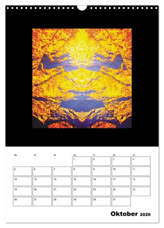 Produktbild: Nature's Faces (Wandkalender 2026 DIN A3 hoch), CALVENDO Monatskalender
