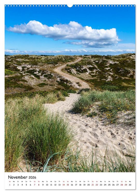 Produktbild: Bezauberndes Sylt (Wandkalender 2026 DIN A2 hoch), CALVENDO Monatskalender