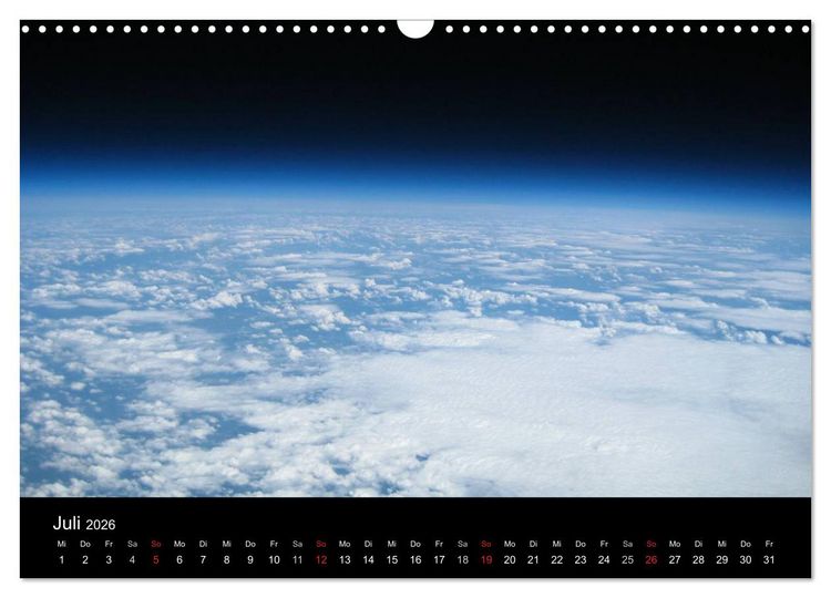 Produktbild: Eine Reise in die Stratosph&auml;re (Wandkalender 2026 DIN A3 quer), CALVENDO Monatskalender