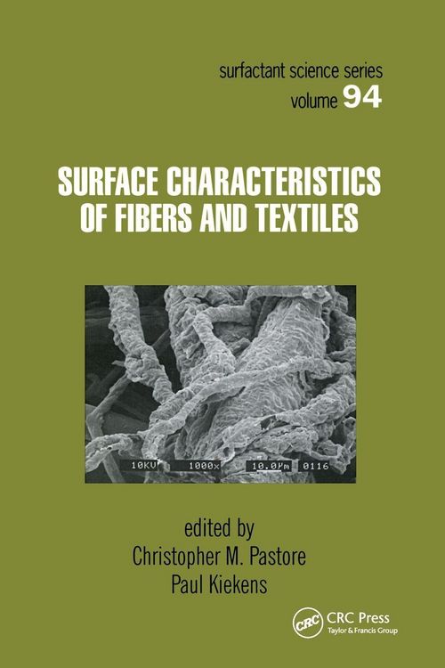 Produktbild: Surface Characteristics of Fibers and Textiles