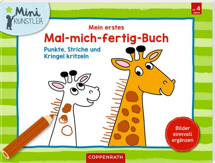 Produktbild: Mein erstes Mal-mich-fertig-Buch