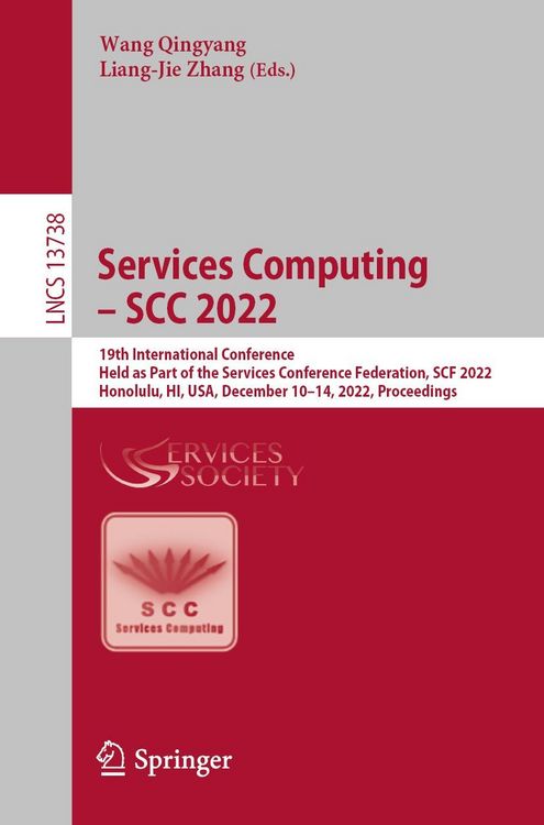 Produktbild: Services Computing - SCC 2022