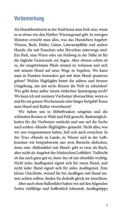 Produktbild: Ausfl&uuml;ge mit Hunden in Mittelfranken