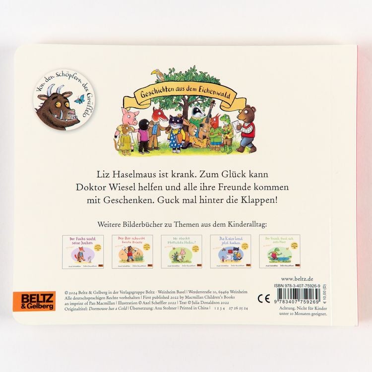 Produktbild: Liz Haselmaus ist heute krank