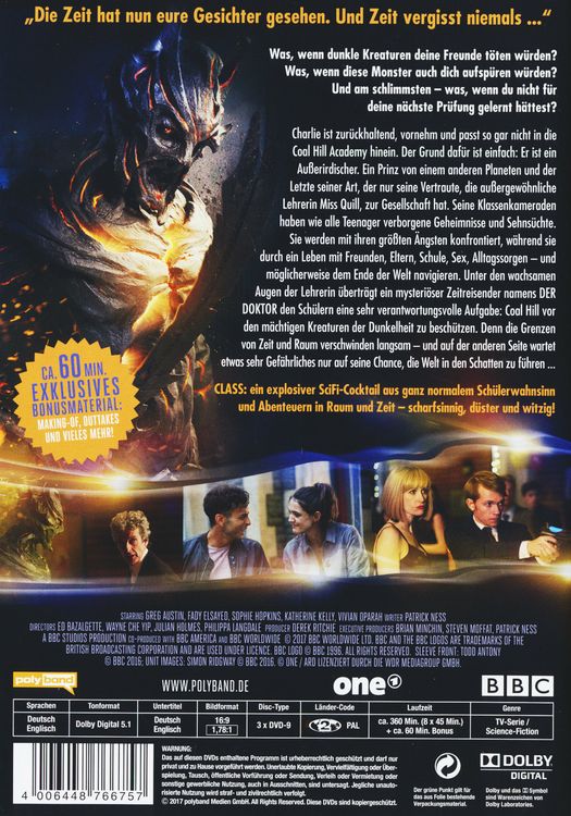Produktbild: Class - Staffel 1 [3 DVDs]
