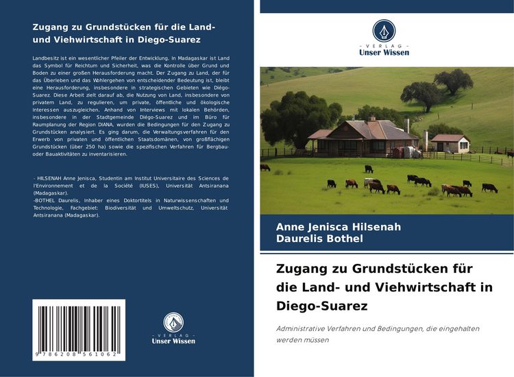 Produktbild: Zugang zu Grundst&uuml;cken f&uuml;r die Land- und Viehwirtschaft in Diego-Suarez
