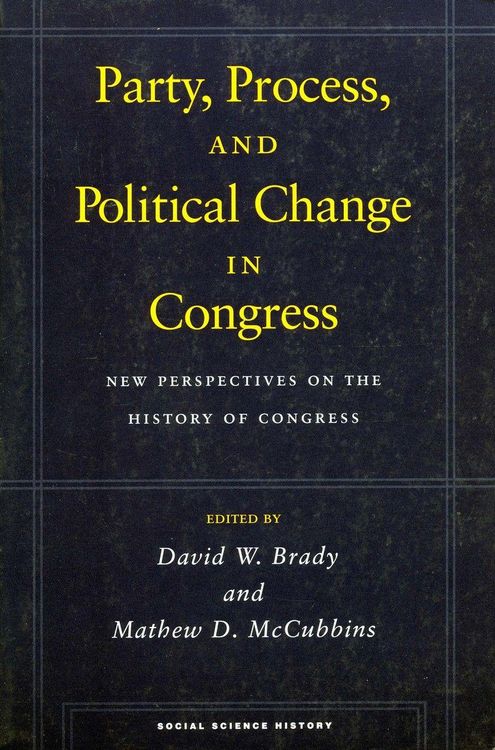 Produktbild: Party, Process, and Political Change in Congress, Volume 1