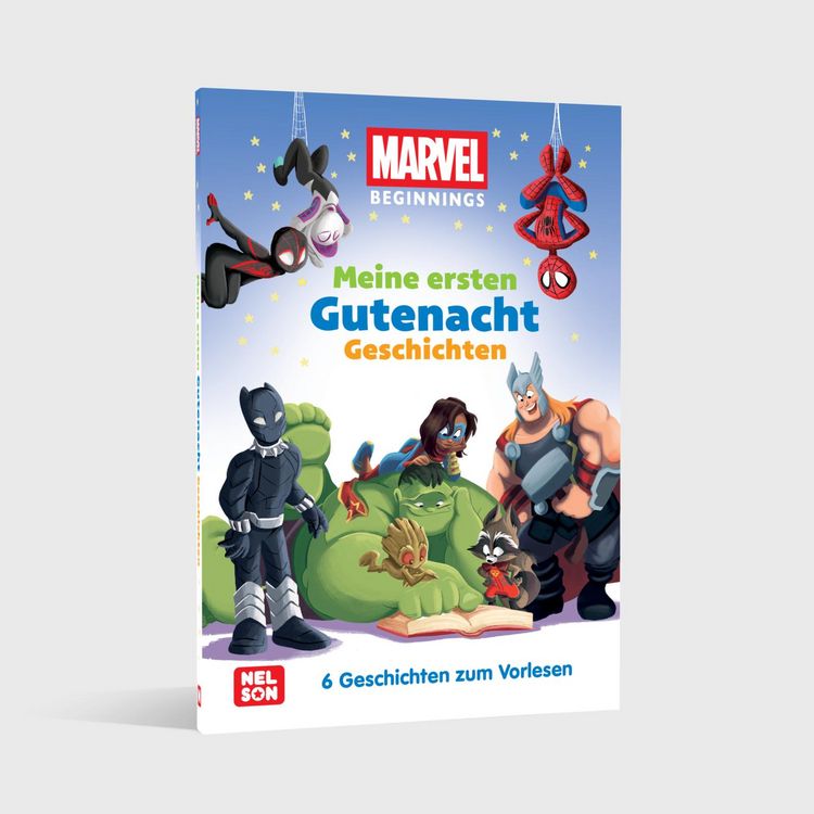 Produktbild: MARVEL Beginnings: Meine ersten Gutenacht-Geschichten