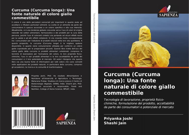 Produktbild: Curcuma (Curcuma longa): Una fonte naturale di colore giallo commestibile