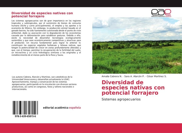 Produktbild: Diversidad de especies nativas con potencial forrajero