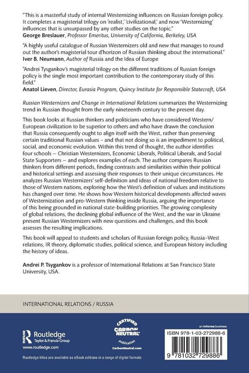 Produktbild: Russian Westernizers and Change in International Relations
