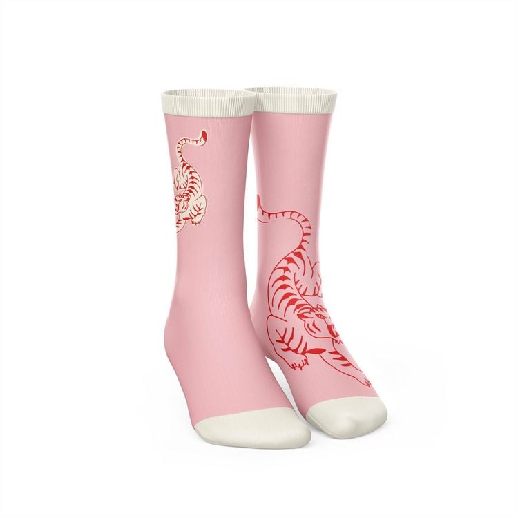 Produktbild: Socke "Tattoo Tiger" Gr. 41-46