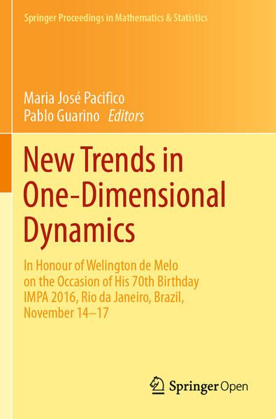 Produktbild: New Trends in One-Dimensional Dynamics
