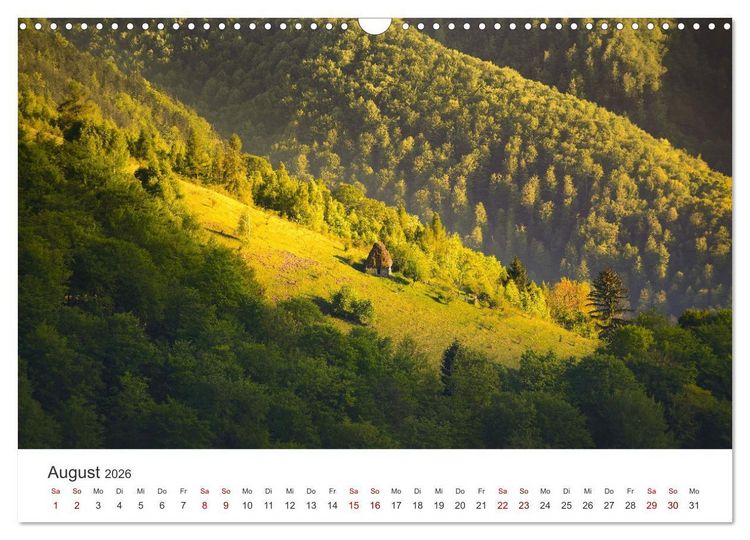 Produktbild: Rum&auml;nien - Zwischen Gebirgen und dem Meer. (Wandkalender 2026 DIN A3 quer), CALVENDO Monatskalender