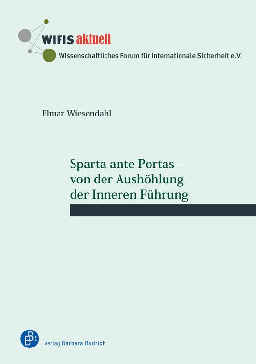 Produktbild: Sparta ante Portas - von der Aush&ouml;hlung der Inneren F&uuml;hrung