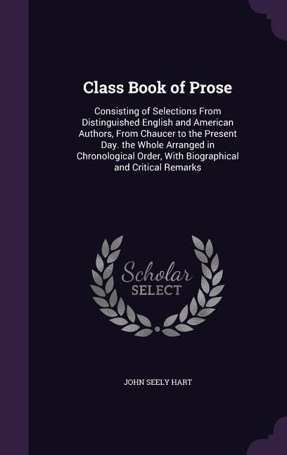Produktbild: Class Book of Prose