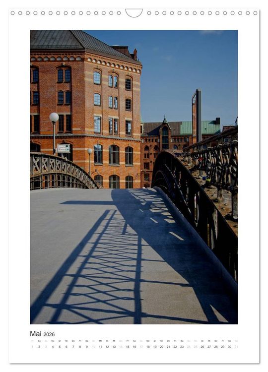 Produktbild: Hamburg Vertical (Wandkalender 2026 DIN A3 hoch), CALVENDO Monatskalender