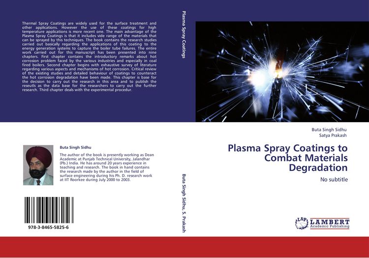 Produktbild: Plasma Spray Coatings to Combat Materials Degradation