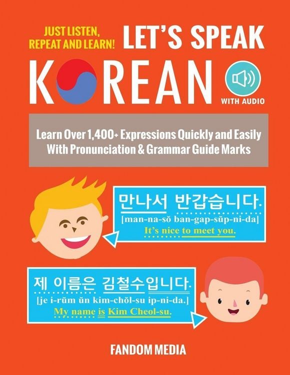 Produktbild: Let's Speak Korean (with Audio)
