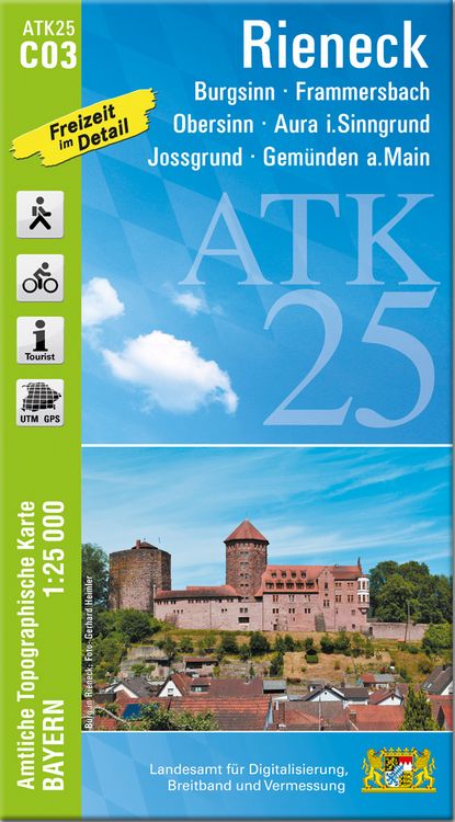 Produktbild: ATK25-C03 Rieneck (Amtliche Topographische Karte 1:25000)