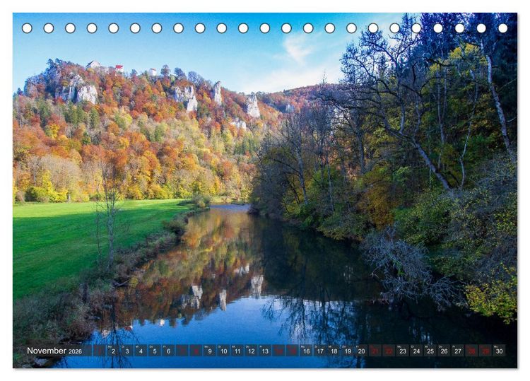 Produktbild: Wilde Sch&ouml;nheit - Raue Alb (Tischkalender 2026 DIN A5 quer), CALVENDO Monatskalender